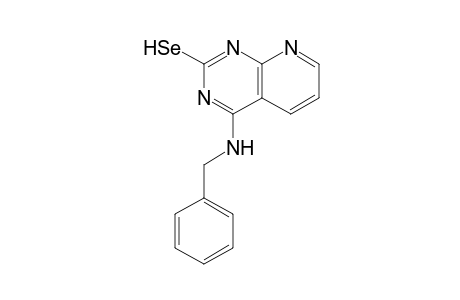 4-Benzylamino-2-hydroselenopyrido[2,3-d]pyrimidine