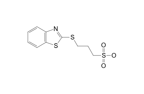 3-(1,3-benzothiazol-2-ylsulfanyl)propane-1-sulfonic acid