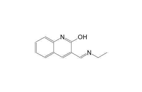 3-{(E)-[(E)-ethylimino]methyl}-2-quinolinol
