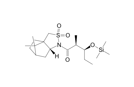 (2R)-N-[-(2S,3S)-2-Methyl-3-(trimethylsilyloxy)pentanoyl]bornane-10,2-sultam