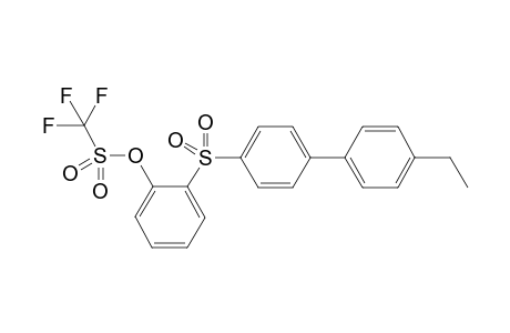 2-(4'-Ethylbiphenyl-4-ylsulfonyl)phenyl trifluoromethanesulfonate