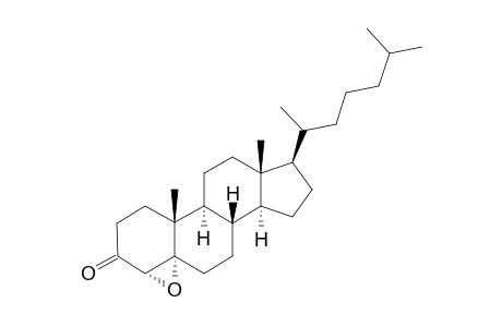 4ALPHA,5ALPHA-EPOXY-CHOLESTAN-3-ONE