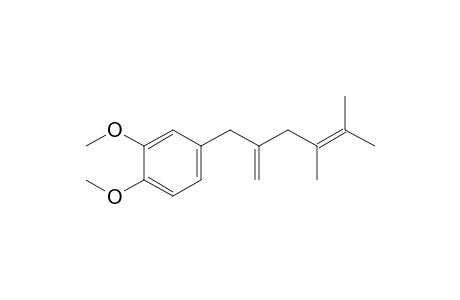 4-(4,5-Dimethyl-2-methylene-4-hexenyl)-1,2-dimethoxybenzene