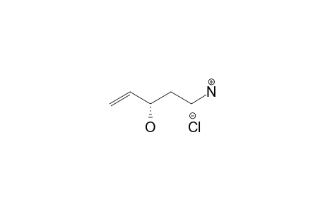 (S)-5-AMINO-PENT-1-EN-3-OL-HYDROCHLORIDE