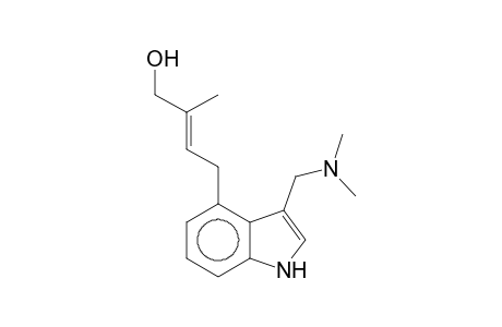 4-(3-Dimethylaminomethyl-1H-indol-4-yl)-2-methyl-but-2-en-1-ol