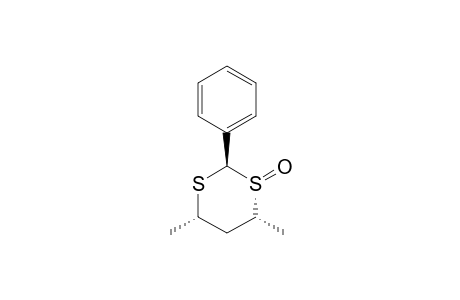 r-2-Phenyl-trans-4,trans-6-dimethyl-1,3-dithiane trans-oxide