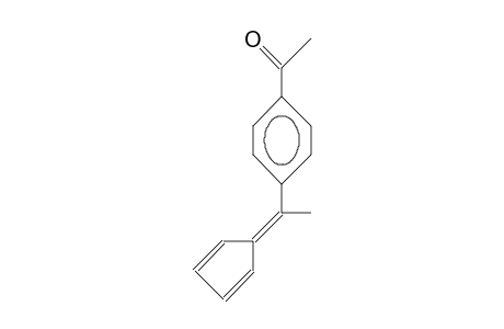 6-Methyl-6-(4-acetyl-phenyl)-fulvene