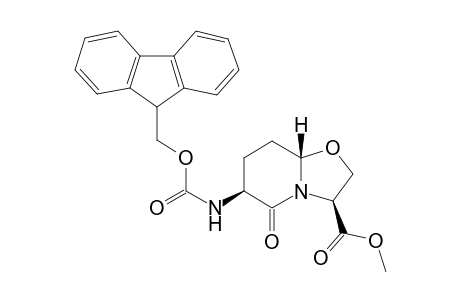 Methyl (3S,6S,9S)-3-[9-(Fluorenyl)methoxycarbonylamino]-2-oxo-7,1-oxazabicyclo[4.3.0]nonane-9-carboxylate