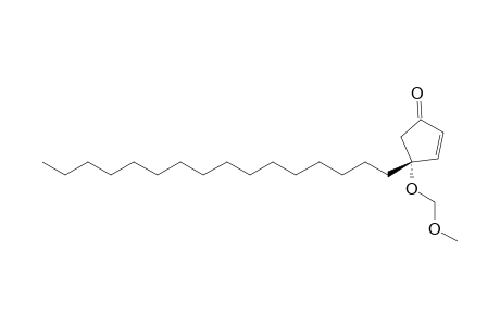 (-)-(R)-4-Hexadecyl-4-methoxymethoxy-2-cyclopentenone