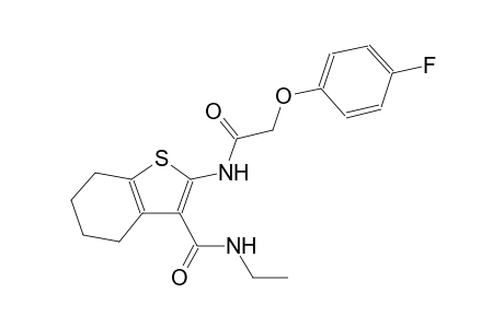 benzo[b]thiophene-3-carboxamide, N-ethyl-2-[[(4-fluorophenoxy)acetyl]amino]-4,5,6,7-tetrahydro-