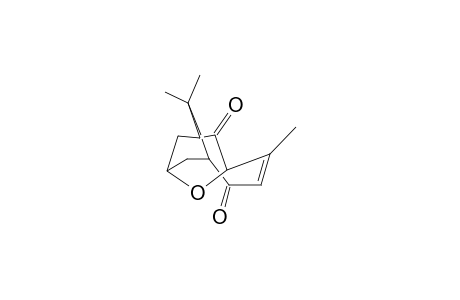 4,11,11-Trimethyl-12-oxatricyclo[5.3.1.(1,7).1(5,9)]dodec-3-ene-2,6-dione