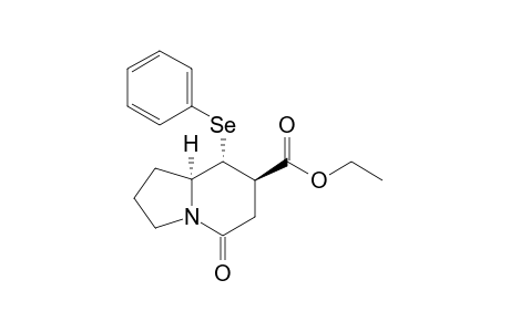 (7R,8R,8aS)-5-keto-8-(phenylseleno)indolizidine-7-carboxylic acid ethyl ester