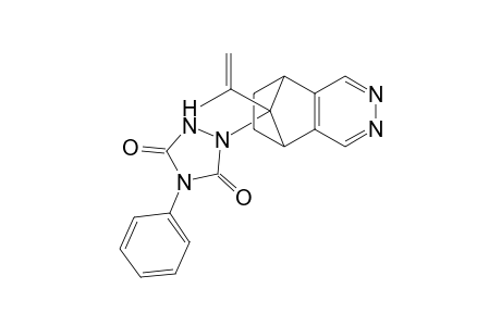 1-(9-Isopropenyl-5,6,7,8-tetrahydro-5,8-methanophthalazin-9-yl)-4-phenyl-1,2,4-triazolidine-3,5-dione