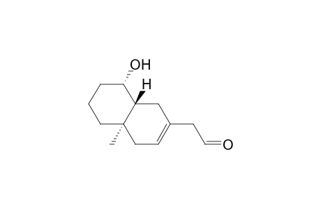 (4a.alpha.,8.alpha.,8a.beta.)-(+-)-(1,4,4a,5,6,7,8,8a-Octahydro-8-hydroxy-4a-methyl-2-naphthalenyl)-1-ethanone