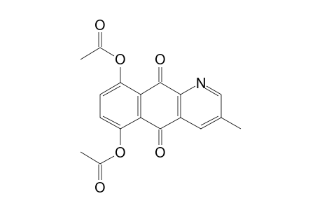 5,8-Diacetoxy-3-methyl-1-azaanthracene-9,10-dione