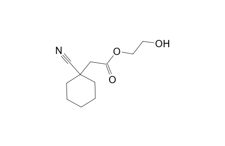 Hydroxyethyl (1-cyano-cyclohexyl)acetate