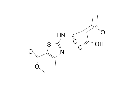 3-({[5-(methoxycarbonyl)-4-methyl-1,3-thiazol-2-yl]amino}carbonyl)-7-oxabicyclo[2.2.1]heptane-2-carboxylic acid