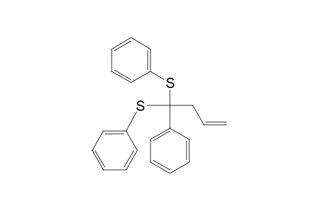 Benzene, 1,1'-[(1-phenyl-3-butenylidene)bis(thio)]bis-
