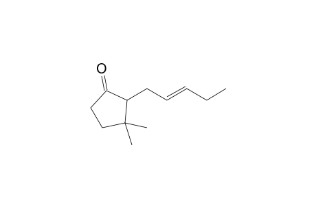 3,3-Dimethyl-2-(pent-2-enyl)cyclopentanone