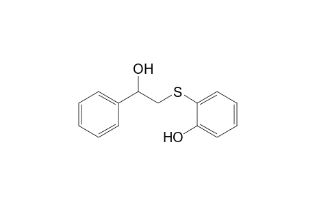2-(2-oxidanyl-2-phenyl-ethyl)sulfanylphenol