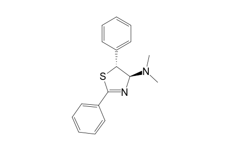 trans-4,5-Dihydro-N,N-dimethyl-2,5-diphenyl-1,3-thiazol-4-amine