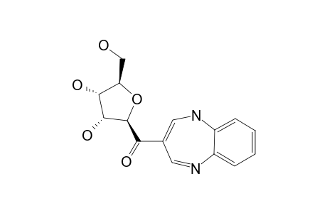 3-[1-(BETA-D-RIBOFURANOSYL)-OXO]-1H-1,5-BENZODIAZEPINE