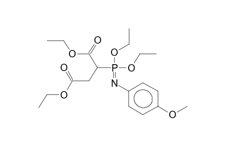 O,O-DIETHYL-N-(PARA-METHOXYPHENYL)IMIDO(1,2-CARBOETHOXYETHYL)PHOSPHONATE