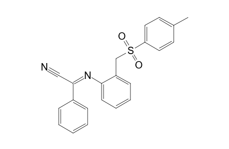 N-[Phenyl(cyano)methylene]-2-(4-methylphenylsulfonyl)methylaniline