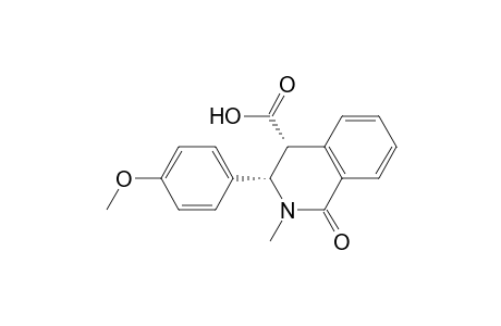 (3S,4R)-1-keto-3-(4-methoxyphenyl)-2-methyl-3,4-dihydroisoquinoline-4-carboxylic acid
