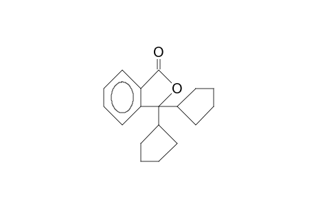 3,3-Dicyclopentyl-isobenzofuran-1(3H)-one