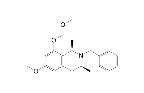 (1R,3S)-2-Benzyl-6-methoxy-8-(methoxymethoxy)-1,3-dimethyl-1,2,3,4-tetrahydroisoquinoline