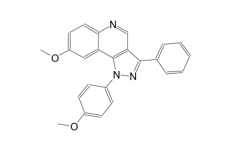 8-methoxy-1-(4-methoxyphenyl)-3-phenyl-1H-pyrazolo[4,3-c]quinoline