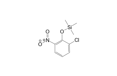 2-Chloro-6-nitrophenol, mono-TMS
