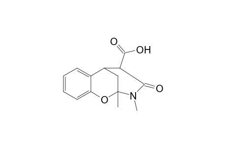 8-Oxa-10-azatricyclo[7.3.1.0(2,7)]trideca-2,4,6-triene-12-carboxylic acid, 9,10-dimethyl-11-oxo-