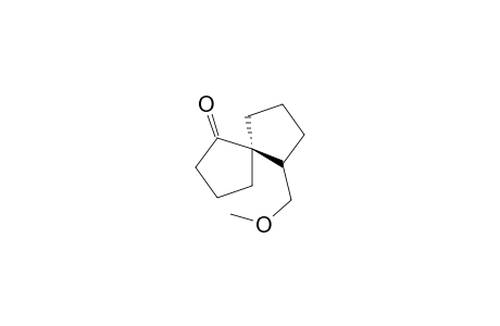 cis-6-Methoxymethylspiro[4.4]nonane-1-one
