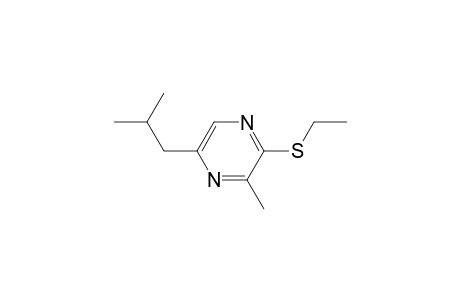 2-(ethylthio)-3-methyl-5-(2-methylpropyl)pyrazine