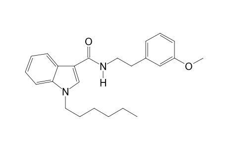 1-Hexyl-N-[2-(3-methoxyphenyl)ethyl]-1H-indole-3-carboxamide