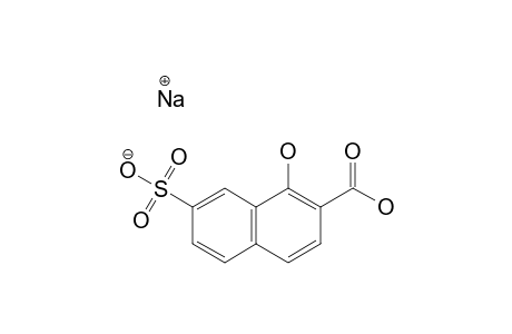 NATRIUM-1-HYDROXY-7-SULFONATO-NAPHTHALIN-2-CARBONSAEURE