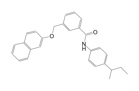 N-(4-sec-butylphenyl)-3-[(2-naphthyloxy)methyl]benzamide