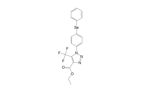 Ethyl 1-(4-(phenylselanyl)phenyl)-5-(trifluoromethyl)-1H-1,2,3-triazole-4-carboxylate