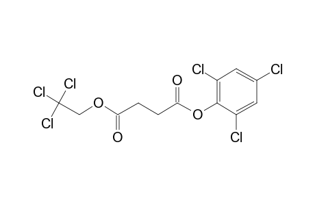 Succinic acid, 2,4,6-trichlorophenyl 2,2,2-trichloroethyl ester