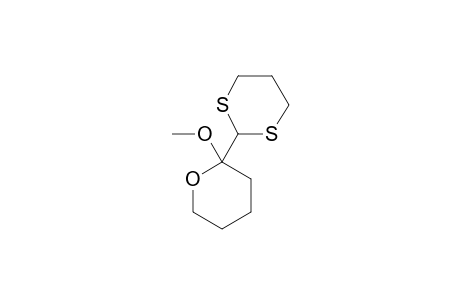 2-(TETRAHYDRO-2-METHOXY-2-PYRANYL)-1,3-DITHIANE