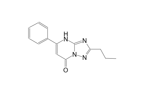 [1,2,4]triazolo[1,5-a]pyrimidin-7(4H)-one, 5-phenyl-2-propyl-