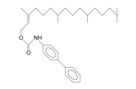 Phytol biphenyl-4-yl carbamate