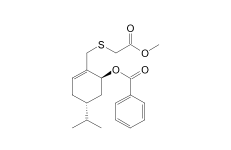 2(S),4(R)-4-Isopropyl-1-(2-thia-5-oxa-4-oxohexyl)cyclohex-1-en-6-yl benzoate