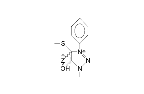1-Phenyl-3-methyl-5-methylthio-1,2,3-triazolio-4-oxide