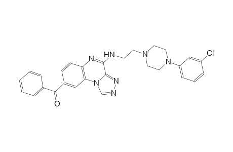 methanone, [4-[[2-[4-(3-chlorophenyl)-1-piperazinyl]ethyl]amino][1,2,4]triazolo[4,3-a]quinoxalin-8-yl]phenyl-