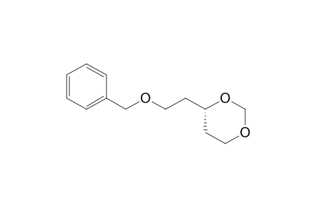 (S)-4-[2'-(Phenylmethoxy)ethyl]-1,3-dioxane