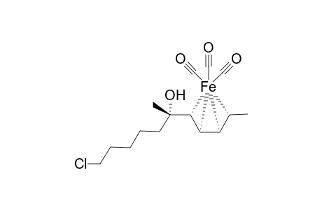 (2S,5R,6S)-(2E,4E)-Tricarbonyl[2-5.eta.-11-chloro-6-methyl-2,4-undecandien-6-ol]iron