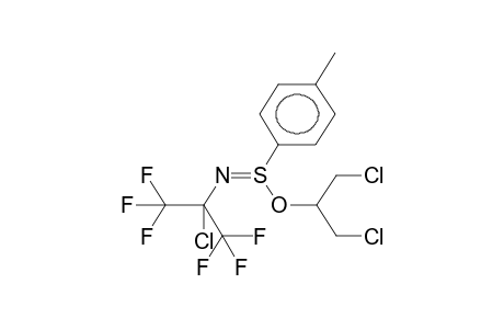 1,3-DICHLORO-2-PROPYL N-(ALPHA-CHLOROPERFLUOROISOPROPYL)(4-METHYLPHENYL)IMINOSULPHINATE